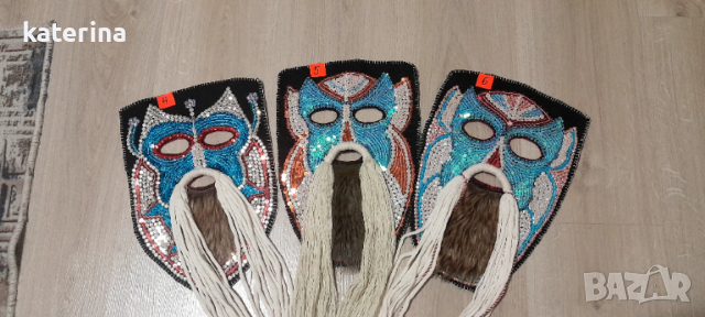 Кукерски маски , снимка 2 - Декорация за дома - 35514734