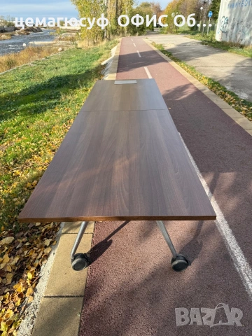 Страхотна конферентна маса сгъваема подвижна ролбар на колелца;, снимка 4 - Маси - 53067494