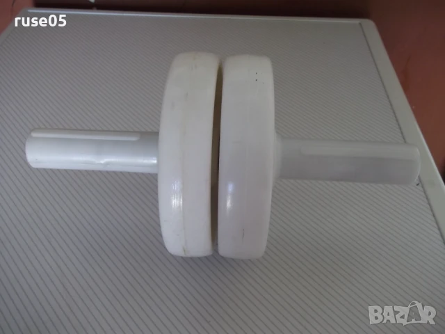 Колело за коремни преси двойно, снимка 2 - Фитнес уреди - 51318768