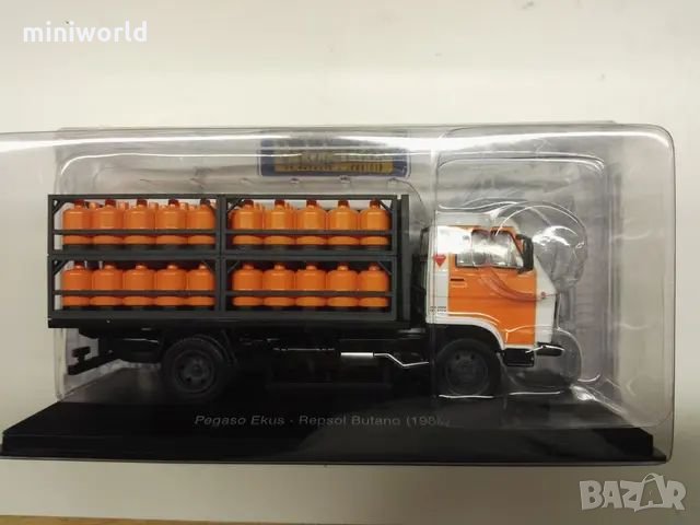 PEGASO Ekus ”Repsol Butano” 1988 - мащаб 1:43 на Salvat модела е нов в блистер VW LT28, снимка 5 - Колекции - 34431079