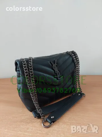 Черна чанта YSL -SG-D486, снимка 3 - Чанти - 43083178