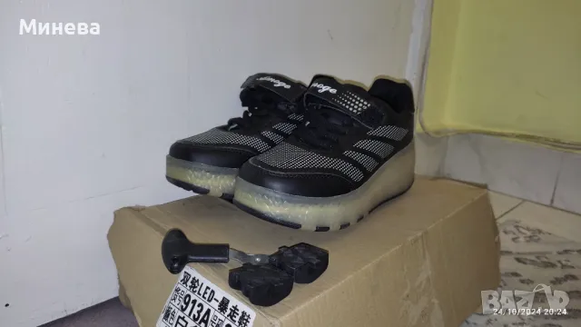 Обувки с колелца Aimoge by HEELYS , снимка 5 - Детски обувки - 47715193