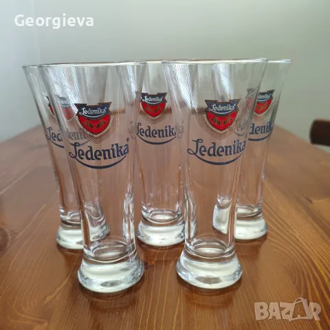 Чаши за бира Леденика 5 броя.