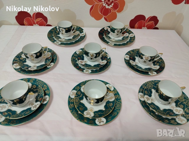 Порцеланов сервиз Pirkenhammer Чехословакия 