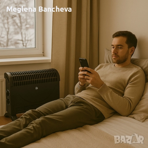 Конвекторен отоплител Rosberg 65лв., снимка 4 - Отоплителни печки - 51920156