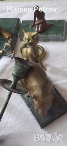 бронзова мечка и др бронзови предмети , снимка 9 - Статуетки - 42142603