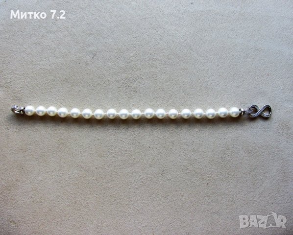 дамска сребърна гривна - 10, снимка 2 - Гривни - 39351118