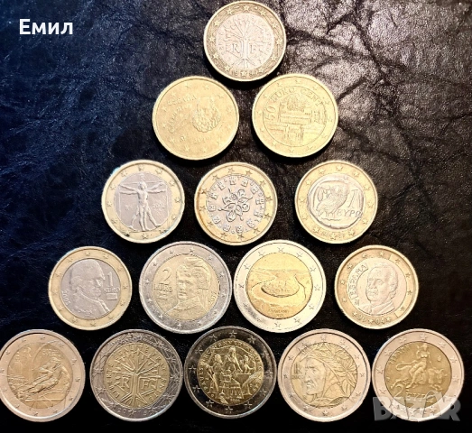 Три лота редки колекционерски евро монети., снимка 2 - Нумизматика и бонистика - 53038611