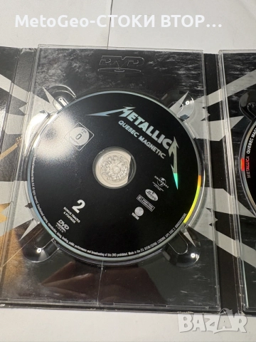 Дискове Metallica – Quebec Magnetic, снимка 5 - DVD дискове - 55824249