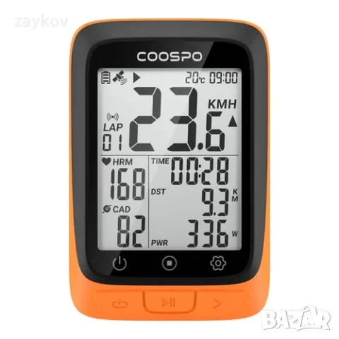 Coospo BC107 GPS велосипеден компютър