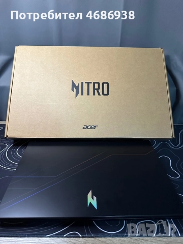 Продавам лаптоп Acer Nitro V15 №ANV15-52-99NE, като нов, в гаранция!, снимка 3 - Лаптопи за игри - 52841040