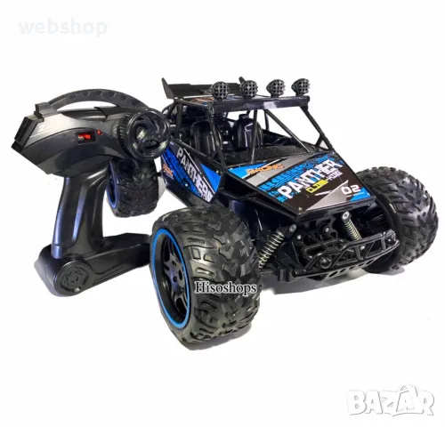 Скален катерач Monster Truck с дистанционно управление , Crawler King 1:10 Raptor Monster Truck, снимка 1 - Коли, камиони, мотори, писти - 48096598