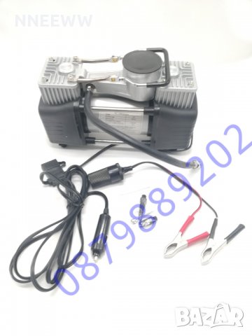Компресор за Гуми Двуцилиндров 12V, снимка 5 - Аксесоари и консумативи - 35696154