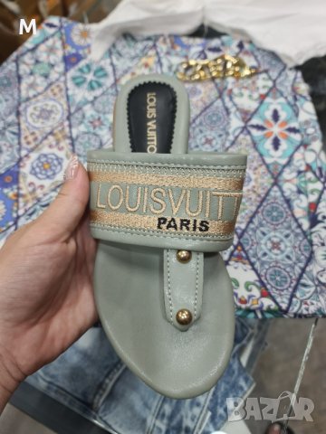 НОВА колекция дамски чехли LOUIS VUITTON , снимка 3 - Чехли - 41138228