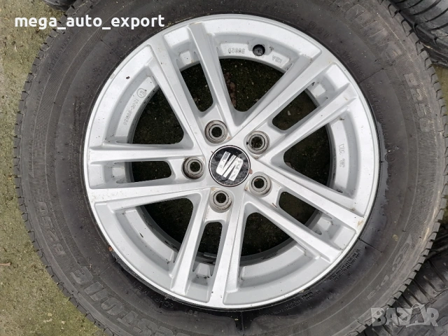 4 бр. оригинални джанти за Seat 5 X 100 mm, снимка 3 - Гуми и джанти - 53579484