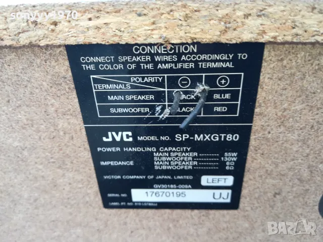 JVC SP-MXGT80 X2-ВНОС SWISS 0203251741LNWC, снимка 16 - Тонколони - 49336743