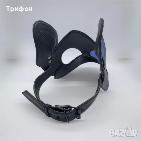 Кожена маска на куче  - секс играчка , снимка 3 - Други игри - 48561576