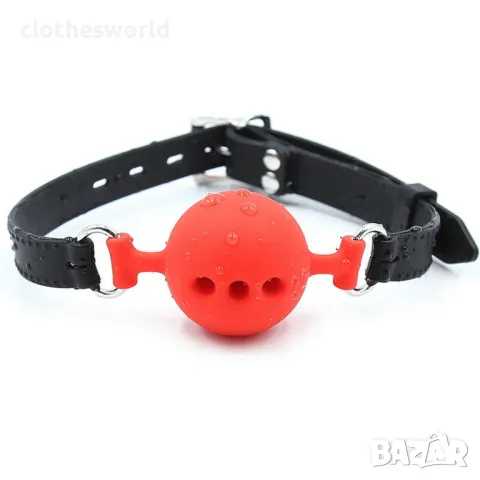 Гаг за уста - топка с отвори, снимка 3 - Други - 48459058