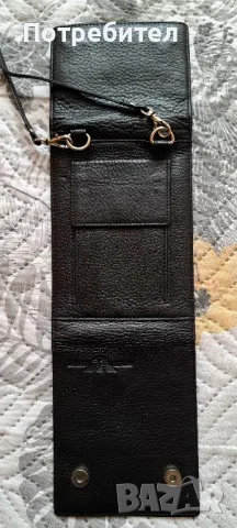 Продавам нова оригинална мъжка чанта портфейл и картхолдер Giorgio Armani от естествена кожа., снимка 5 - Чанти - 49155676