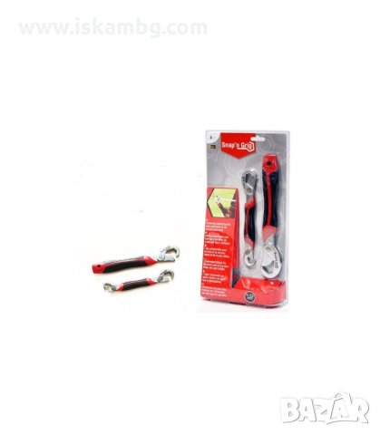 КОМПЛЕКТ 2БР. УНИВЕРСАЛЕН ГАЕЧЕН КЛЮЧ SNAP N GRIP - код 1153, снимка 6 - Ключове - 34054117