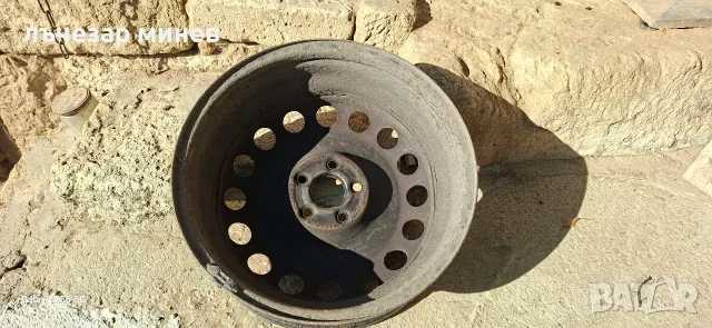 Джанти железни 5×100, снимка 3 - Гуми и джанти - 55849026
