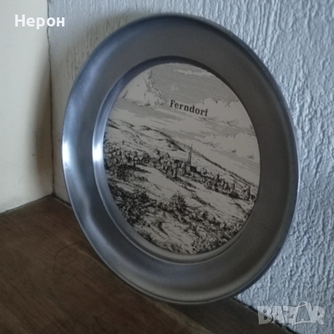 Калаена чиния за стена, снимка 4 - Пана - 52499800