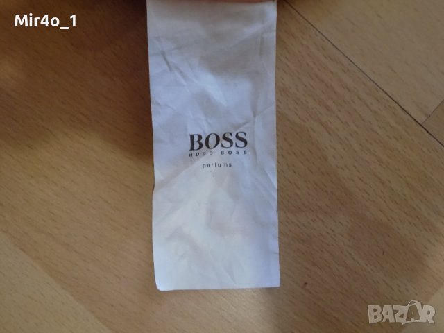 дамска чанта hugo boss parfums bag раница сак оригинална черна, снимка 5 - Чанти - 39907922