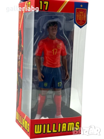 Фигурка на Williams с екип на Испания и номер 17, снимка 2 - Фигурки - 51263044