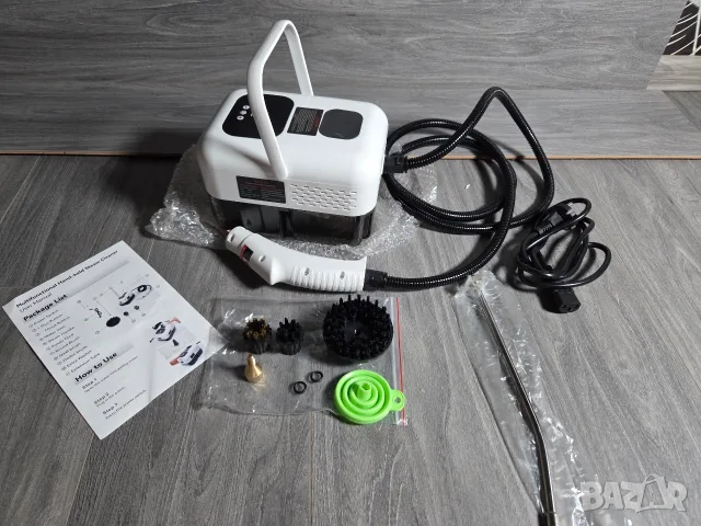 ПРОМО ! 2500 W Парочистачка преносима / Електрически моп !, снимка 3 - Парочистачки и Водоструйки - 55755721