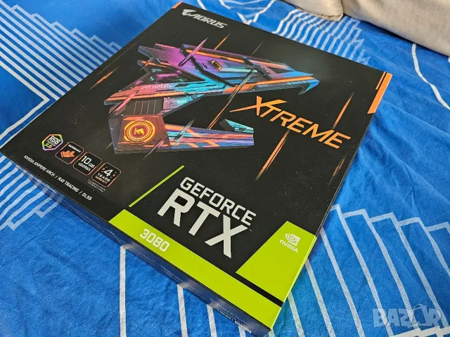 RTX 3080 XTREME WATERFORCE Asus Evga Gigabyte Aorus EKWB  видеокарта, снимка 2 - Геймърски - 49885867