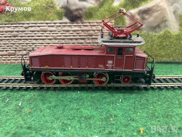 Локомотив електровоз Роко BR160 Н0 1:87 влак ЖП модел, снимка 3 - Колекции - 53639685