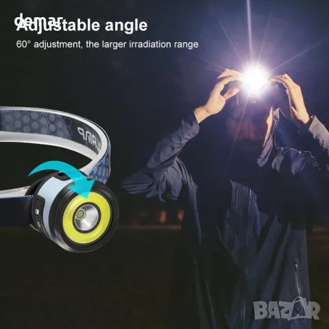 APLOS H600 Челник за къмпинг, акумулаторен, снимка 5 - Къмпинг осветление - 49930604