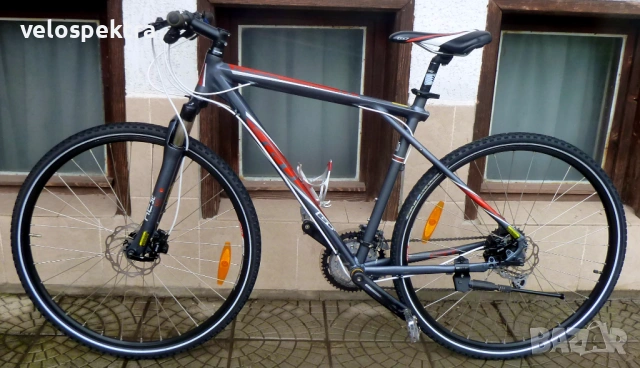 ДжиТи ! 28 цола ! Трекинг хибрид- лек офроуд ! 27 скорости ! ТОП!