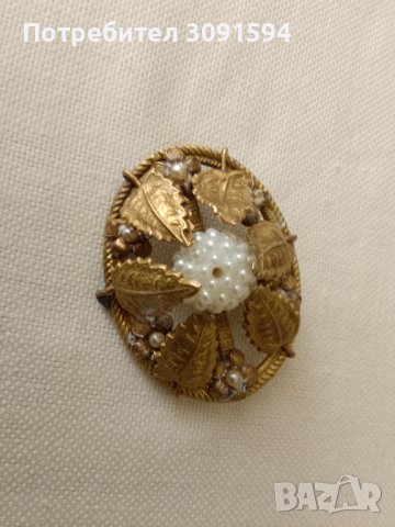 Винтидж стил брошка , снимка 5 - Антикварни и старинни предмети - 41724268