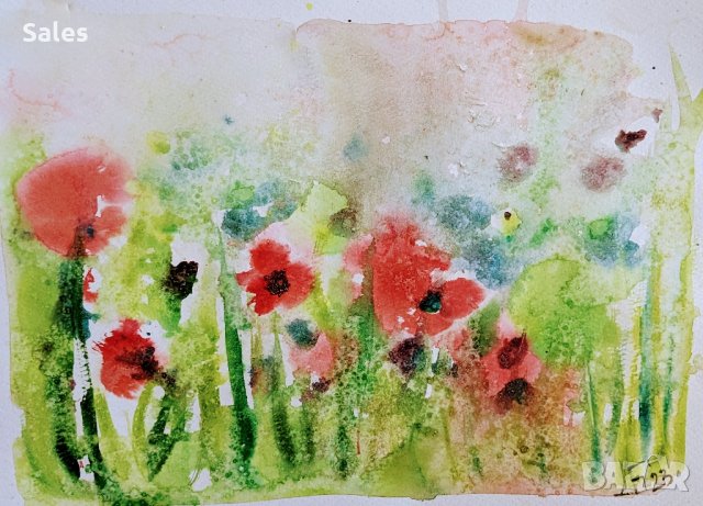 Картини Акварел , снимка 12 - Картини - 41266526