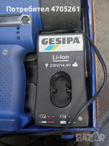 gesipa акумулаторна нитачка, снимка 6 - Други инструменти - 53065700