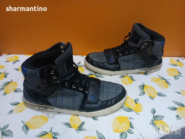 Кожени Сникърси Penguin N 46, снимка 8 - Маратонки - 53468912