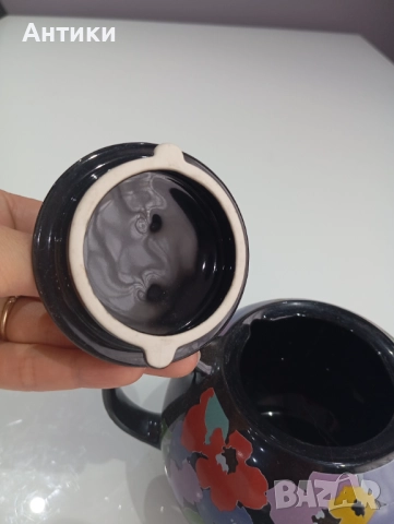 Порцеланова стара маркирана кана, снимка 7 - Прибори за хранене, готвене и сервиране - 52661791