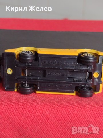 Метална количка LAMBORGHINI MADE IN CHINA WELLY спортен модел за КОЛЕКЦИЯ 19058, снимка 9 - Колекции - 40678397