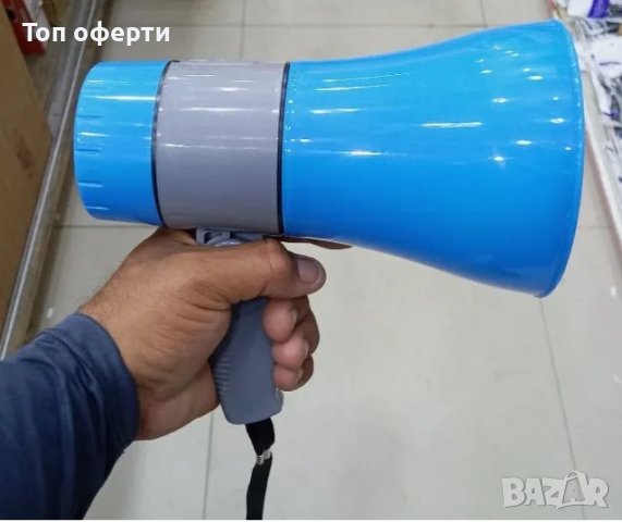 Мощен 25 вата мегафон и сирена за мероприятия XB 180