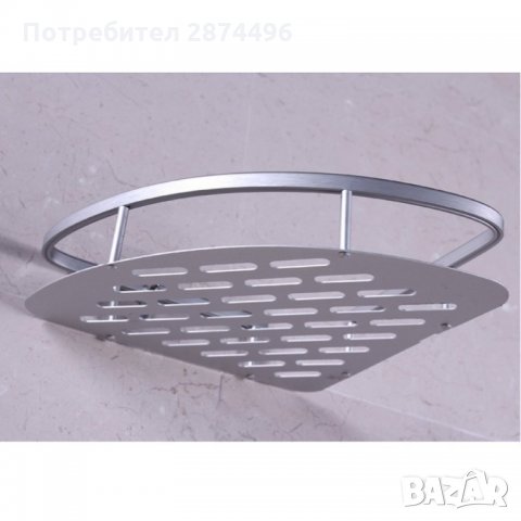 25002 Ъглова етажерка за баня - хром, снимка 7 - Други стоки за дома - 35762126