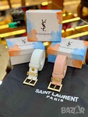 колани от естествена кожа в кутия ysl saint laurent 