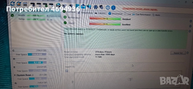 WD Western Digital WD10JPVX-Hard Drive 1TB 2.5" HDD, снимка 2 - Твърди дискове - 53134495