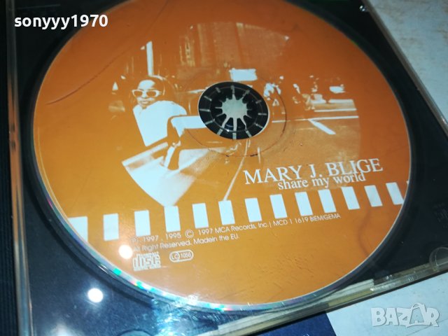 MARY J.BLIGE CD 1209231721, снимка 9 - CD дискове - 42167492