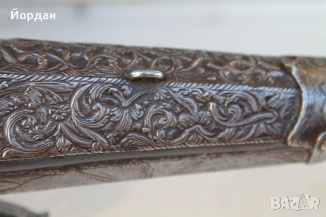 Европейска кремъчна пушка 1666 година, снимка 15 - Антикварни и старинни предмети - 42435377