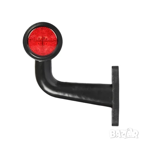LED габарит рогче 8 LED под 90 градуса 160 mm 24V