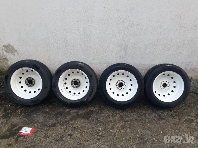 Citroen Peugeot x4 15 x 6J ET18 65.1 прахово боядисани джанти с гуми, снимка 4 - Гуми и джанти - 53605182