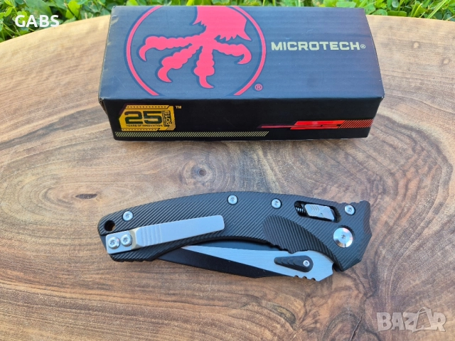Сгъваем нож MICROTECH Amphibian 137RL,Ram Lok, снимка 5 - Ножове - 51579509