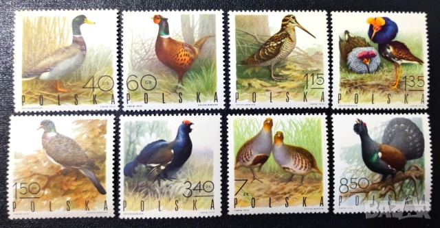 Полша, 1970 г. - лот марки на теми птици, личности, футбол, изкуство, космос, гоблени и др., снимка 3 - Филателия - 53302653