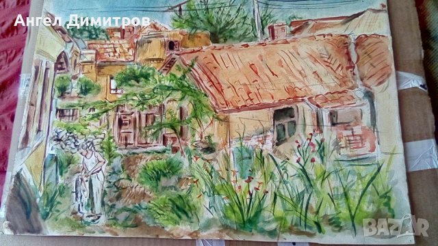 Акварел картина , снимка 1